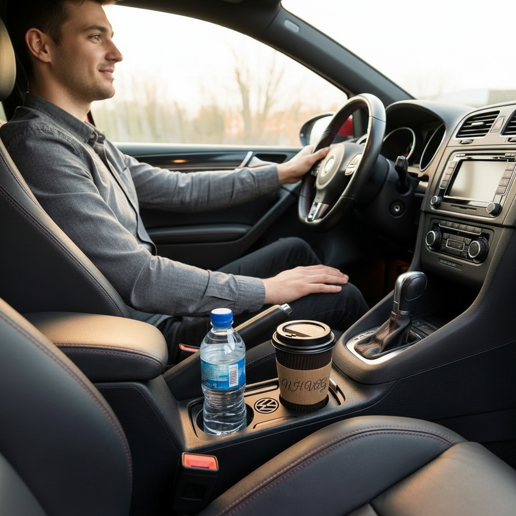 porte-gobelet لسيارات vw golf 5 / golf 6